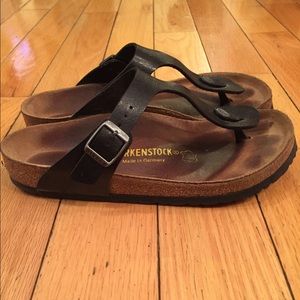 Birkenstock Gizeh Black size 38